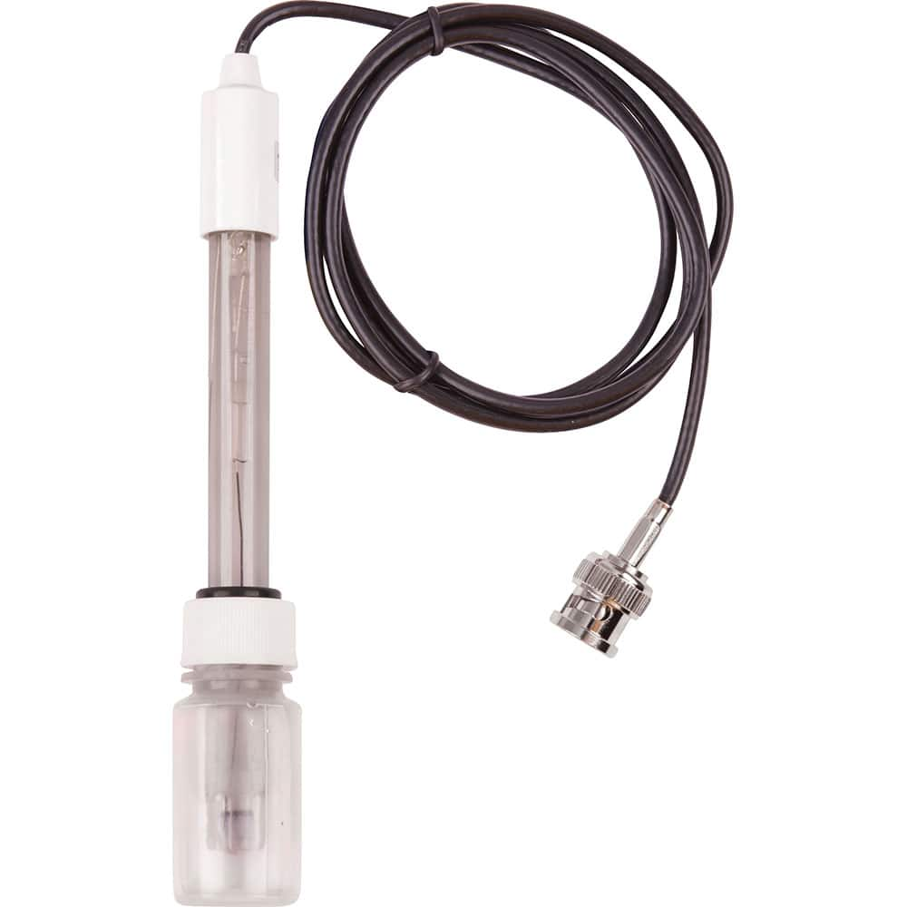 REED Instruments - Conductivity & pH Meter Electrodes & Probes; Type: pH BNC electrode ; Junction: Single ; Electrode: pH ; For Use With: REED R3000SD & SD-230 Data Logging pH/ORP Meters; Any BNC Meter - Exact Industrial Supply