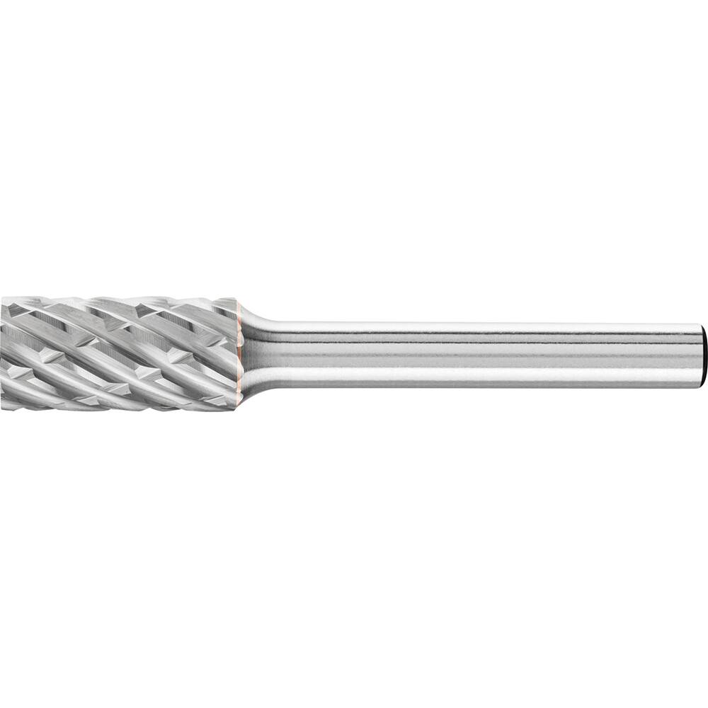 PFERD - SA-3, 3/8" Cut Diam, 1/4" Shank Diam, Carbide No End Cut Cylinder Burr - Exact Industrial Supply