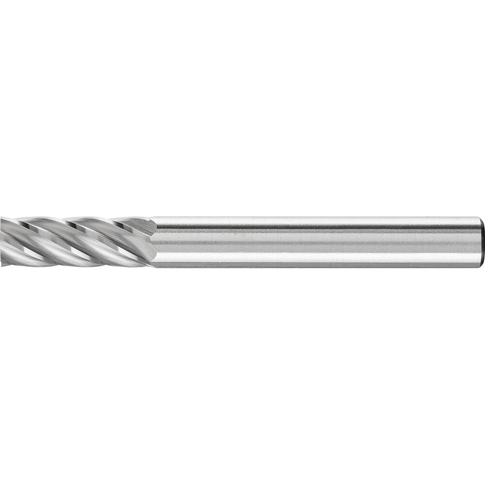 PFERD - SA-1, 1/4" Cut Diam, 1/4" Shank Diam, Carbide Inox Cut Cylinder Burr - Exact Industrial Supply