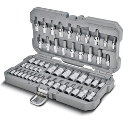 Ingersoll-Rand - 52 Pc Mechanics Socket Set - Exact Industrial Supply