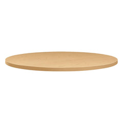 Hon - Stationary Tables; Type: Table Top ; Material: High-Pressure Laminate ; Color: Natural Maple ; Diameter (Inch): 36 ; Height (Inch): 1-1/8 ; Width (Inch): 36 - Exact Industrial Supply