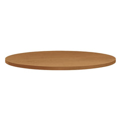 Hon - Stationary Tables; Type: Table Top ; Material: High-Pressure Laminate ; Color: Harvest ; Diameter (Inch): 36 ; Height (Inch): 1-1/8 ; Width (Inch): 36 - Exact Industrial Supply