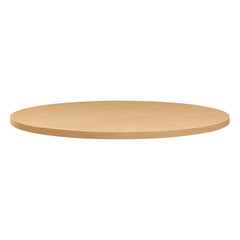 Hon - Stationary Tables; Type: Table Top ; Material: High-Pressure Laminate ; Color: Natural Maple ; Diameter (Inch): 30 ; Height (Inch): 1-1/8 ; Width (Inch): 30 - Exact Industrial Supply