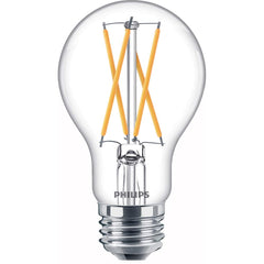 Philips - Lamps & Light Bulbs; Lamp Technology: LED ; Lamps Style: Residential/Office ; Lamp Type: A19 ; Wattage Equivalent Range: 1-19 ; Actual Wattage: 5 ; Base Style: Medium Screw - Exact Industrial Supply