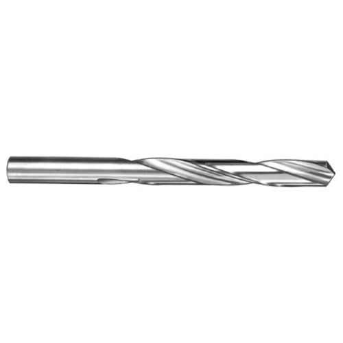 ‎X Dia. x 0.397″ Shank × 2-7/8″ Flute Length × 4-1/2″ OAL, 5xD, 118°, TA, 2 Flute, External, Round Solid Carbide Drill - Exact Industrial Supply