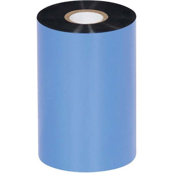 Value Collection - 4.33" x 1476' Black Wax/Resin Thermal Transfer Ribbon - A1 Tooling