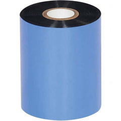 Value Collection - 3-1/2" x 1476' Black Wax/Resin Thermal Transfer Ribbon - A1 Tooling