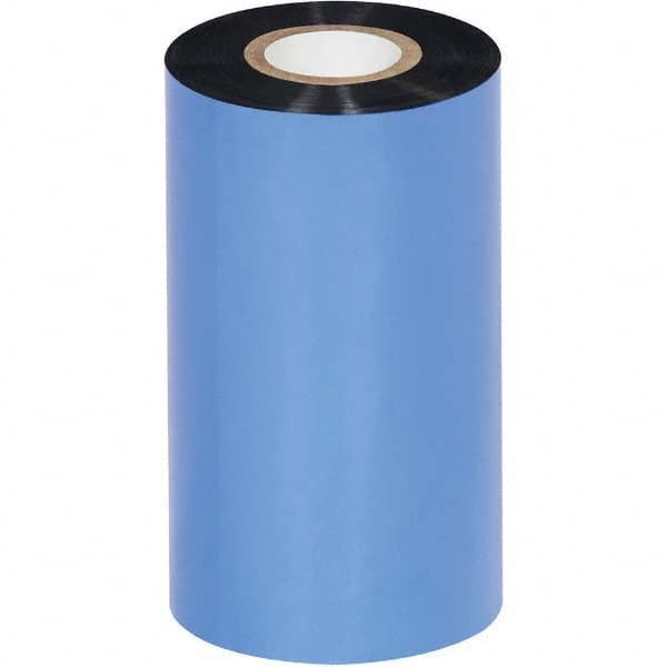 Value Collection - 4.33" x 984' Black Wax/Resin Thermal Transfer Ribbon - A1 Tooling