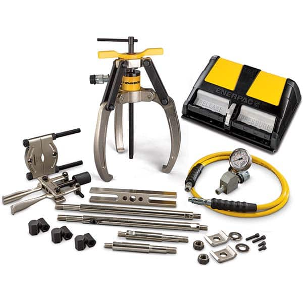 Enerpac - Puller & Separator Sets Type: Hydraulic Puller Set Maximum Spread (Inch): 3.3125 - A1 Tooling