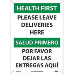 NMC - Safety Signs Message Type: COVID-19 Message or Graphic: Message & Graphic - A1 Tooling