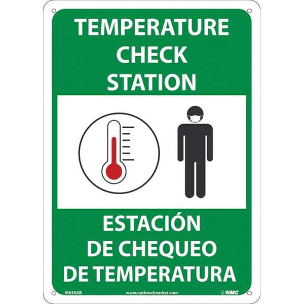 NMC - Safety Signs Message Type: COVID-19 Message or Graphic: Message & Graphic - A1 Tooling