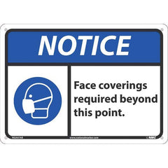 NMC - Safety Signs Message Type: COVID-19 Message or Graphic: Message & Graphic - A1 Tooling