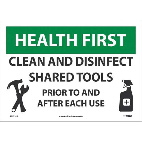 NMC - Safety Signs Message Type: COVID-19 Message or Graphic: Message & Graphic - A1 Tooling