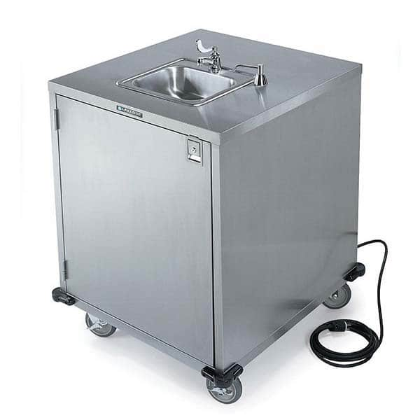 Lakeside - Stainless Steel Sinks Type: Portable Hand Washing Station Outside Length: 35 (Inch) - Exact Industrial Supply