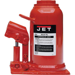 Jet - Manual Bottle, Screw, Ratchet & Hydraulic Jacks Type: Hydraulic Jack Load Capacity (Ton): 12-1/2 (Inch) - A1 Tooling