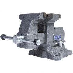 Wilton - Bench & Pipe Combination Vises Jaw Width (Inch): 5-1/2 Jaw Opening Capacity (Inch): 6-3/4 (Regular); 10-3/4 (Reversed) - A1 Tooling