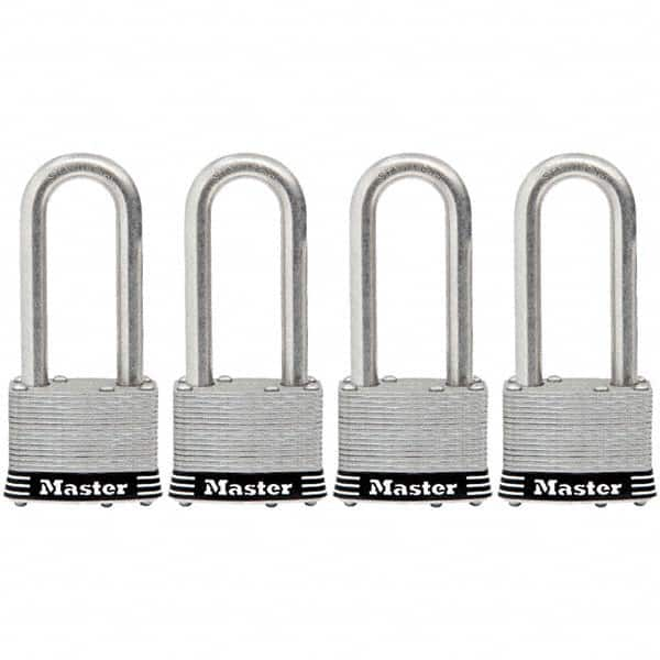 Master Lock - Padlocks Keyed: Alike Shackle Clearance: 2-1/2 (Inch) - A1 Tooling