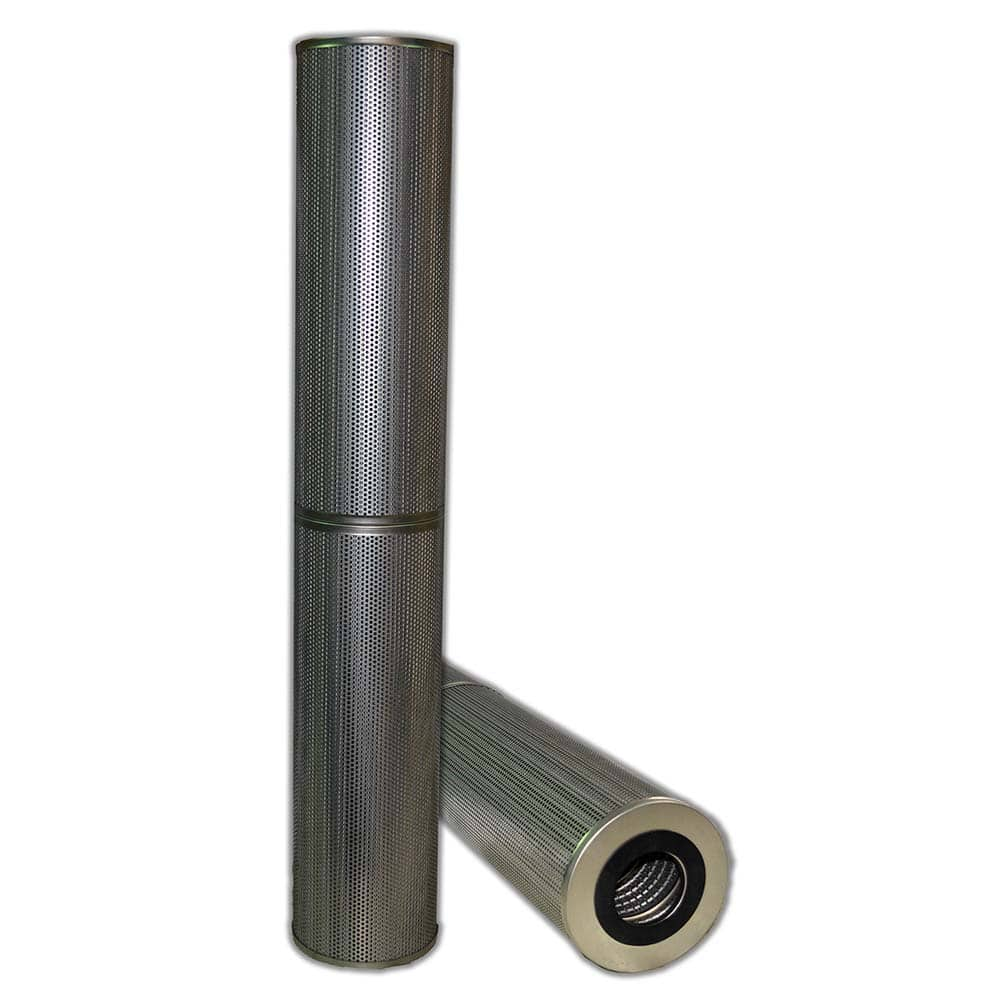 Replacement/Interchange Hydraulic Filter Element: Microglass, 10  µ