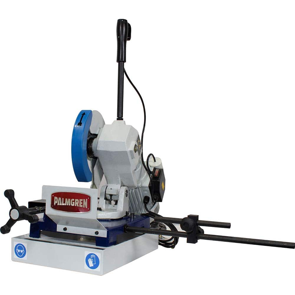 Palmgren - Cold Saws; Machine Style: Bench ; Blade Diameter (Inch): 9 ; Material Compatibility: Metal ; Number of Cutting Speeds: 1 ; Blade Speeds (RPM): 52 ; Minimum Speed (RPM): 52.00 - Exact Industrial Supply