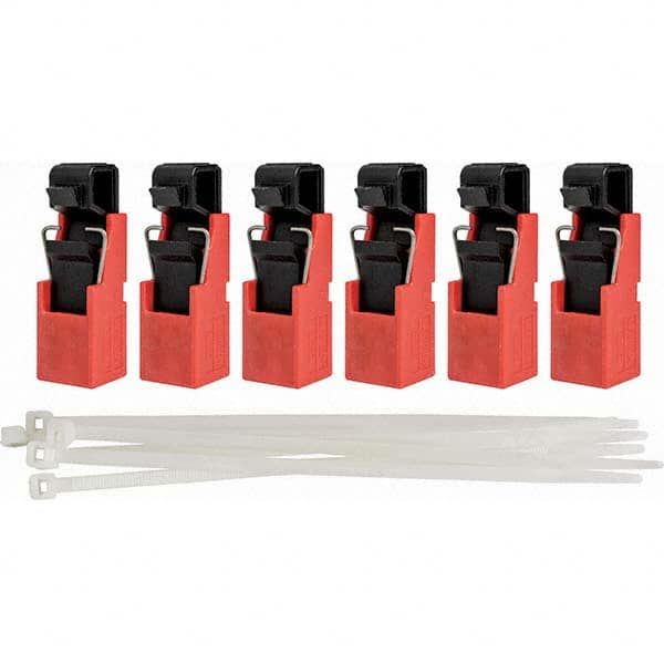 Brady - Pack of 6 Single-Pole Circuit Breaker Lockouts - A1 Tooling