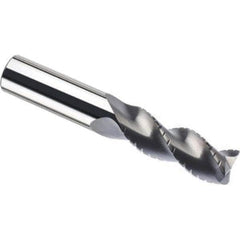 SGS - 16mm, 0.945" LOC, 0.63" Shank Diam, 3.622" OAL, 3 Flute, Solid Carbide Square End Mill - A1 Tooling