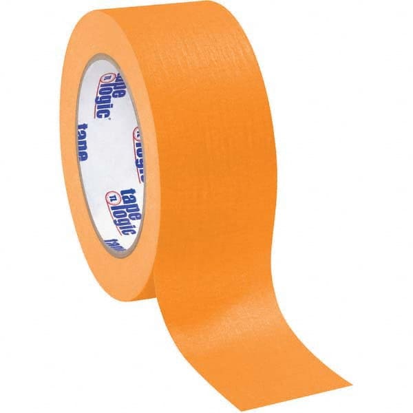 Tape Logic - Pack of (12), 60 Yd Rolls 2" Orange Crepe Paper Masking Tape - A1 Tooling