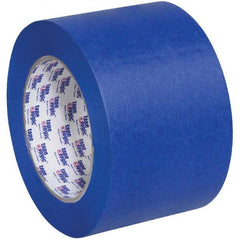 Tape Logic - Pack of (16), 60 Yd Rolls 3" Blue Crepe Paper Painter's Tape - A1 Tooling