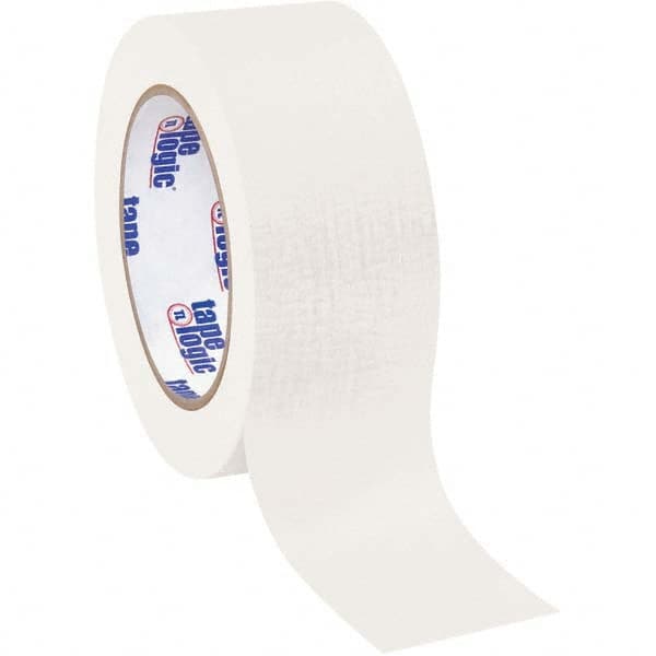 Tape Logic - Pack of (12), 60 Yd Rolls 2" White Crepe Paper Masking Tape - A1 Tooling