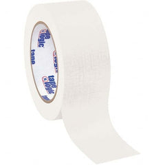 Tape Logic - Pack of (12), 60 Yd Rolls 2" White Crepe Paper Masking Tape - A1 Tooling