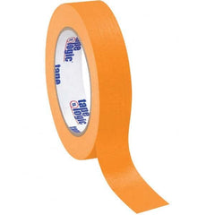 Tape Logic - Pack of (12), 60 Yd Rolls 1" Orange Crepe Paper Masking Tape - A1 Tooling