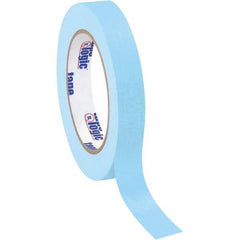 Tape Logic - Pack of (12), 60 Yd Rolls 3/4" Light Blue Crepe Paper Masking Tape - A1 Tooling