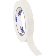 Tape Logic - Pack of (12), 60 Yd Rolls 3/4" White Crepe Paper Masking Tape - A1 Tooling