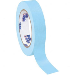 Tape Logic - Pack of (12), 60 Yd Rolls 1" Light Blue Crepe Paper Masking Tape - A1 Tooling