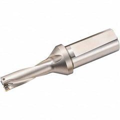 Kyocera - 114mm Max Drill Depth, 3xD, 38mm Diam, Indexable Insert Drill - A1 Tooling