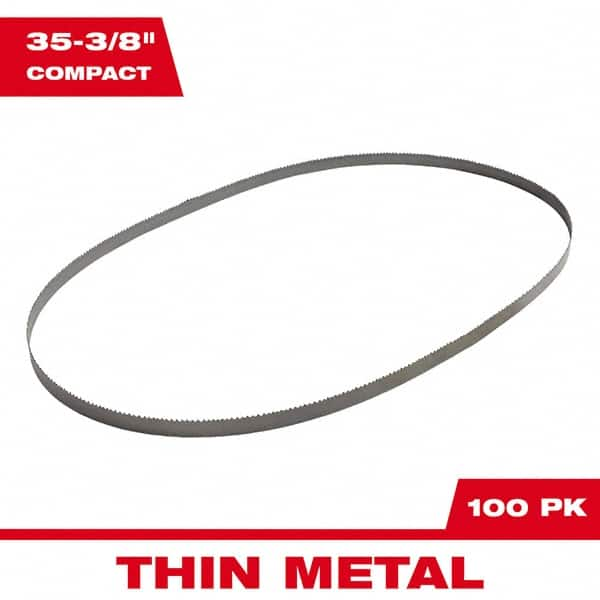 Milwaukee Tool - 35-3/8" x 1/2" x 0.02" 14 TPI Bi-Metal Portable Band Saw Blade - A1 Tooling