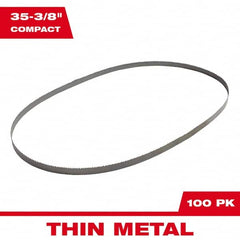 Milwaukee Tool - 35-3/8" x 1/2" x 0.02" 14 TPI Bi-Metal Portable Band Saw Blade - A1 Tooling