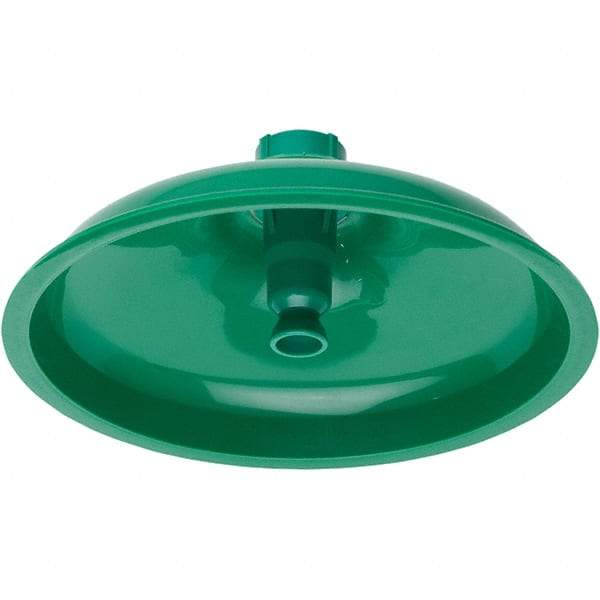 Haws - 11" Long x 11" Wide x 4" High, Plastic Plumbed Wash Station Showerhead - Green Matting - A1 Tooling