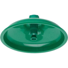 Haws - 11" Long x 11" Wide x 4" High, Plastic Plumbed Wash Station Showerhead - Green Matting - A1 Tooling