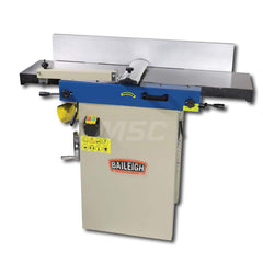 Jointers; Maximum Cutting Width (Inch): 12; Maximum Cutting Depth (Inch): 1/8; Cutter Head Speed (RPM): 6600.00; Table Length (Inch): 51; Number of Cutting Knives: 5; Voltage: 220; Horsepower (HP): 3; Phase: 1; Fence Length (Inch): 43; Fence Height (Inch)