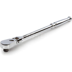 Ratchet: 3/8″ Drive, Oval Head 12″ OAL, Chrome-Plated