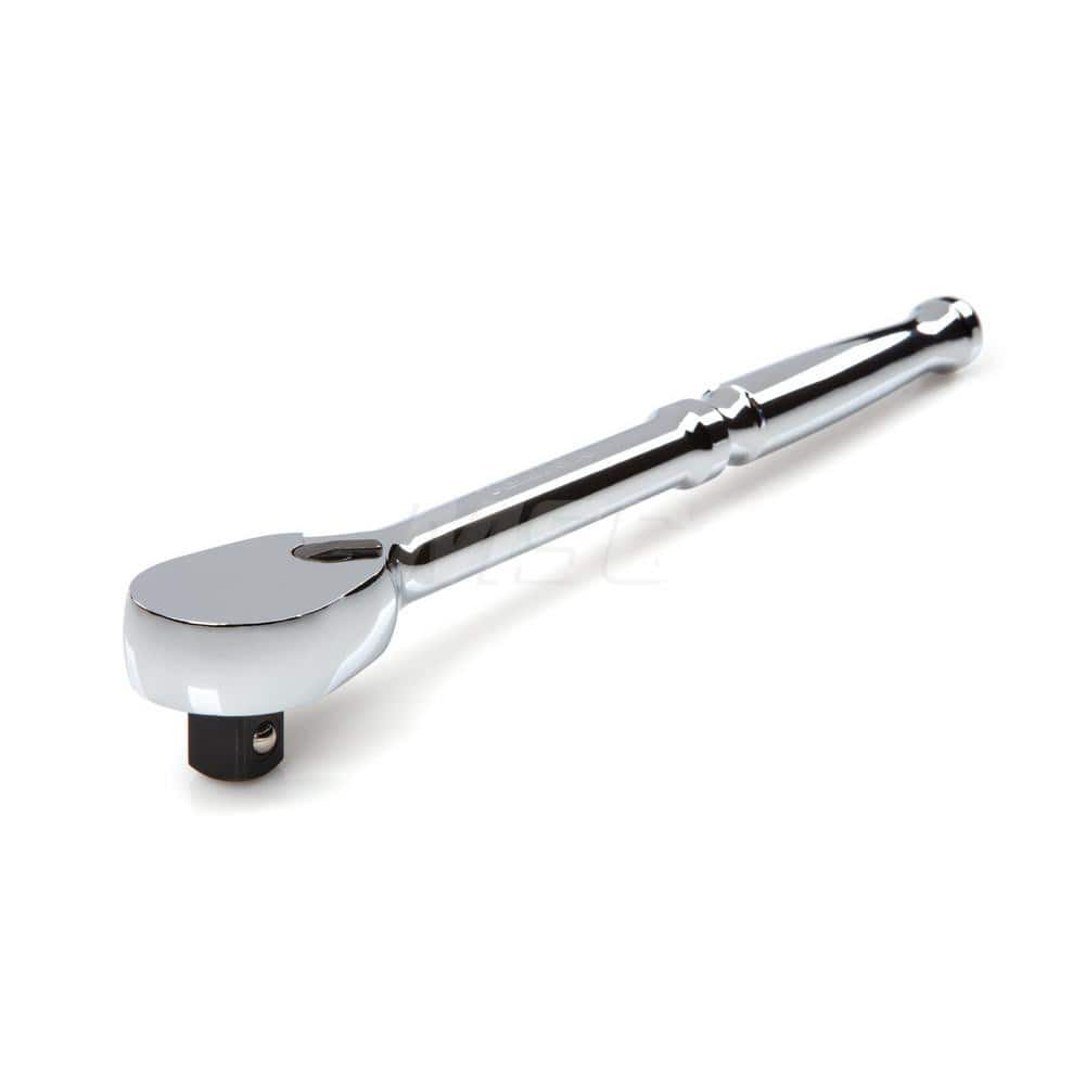 Ratchet: 1/2″ Drive, Oval Head 10-1/2″ OAL, Chrome-Plated