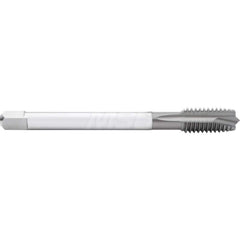 Spiral Point Tap: 7/16-20, UNF, 4 Flutes, 4-5 P, 3B, HSS-E, GLT-1 Finish 3.937″ OAL, Left Hand, X, Series Rekord B