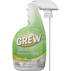 Crew Bathroom Disinfectant Cleaner, 32 oz, RTU, 4/CT