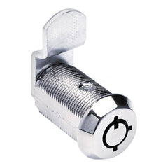 Camlocks, Side Latches & Pawl Latches; Lock Type: Cam Lock - Keyed Different; Standard; High Security Tubular Keyed Cam Lock; Body Diameter: 0.7500; Body Diameter: .75; Key Type: Keyed Different; Maximum Thickness: 13/64; Fastening Style: Nut; Camlock Sty