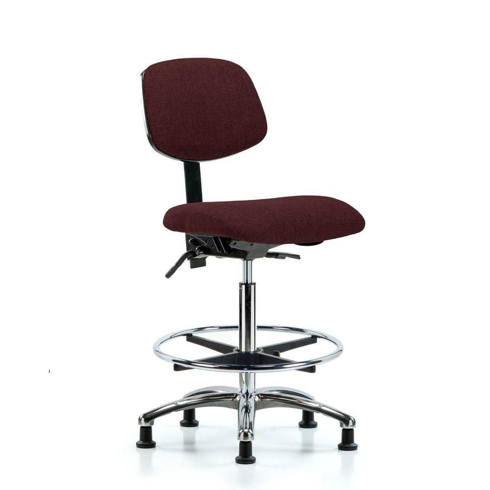 Task Chair: Olefin, Burgundy