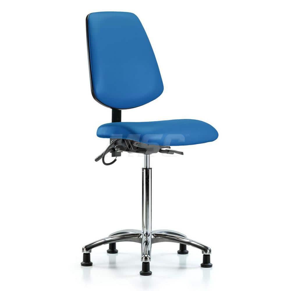 Task Chair: ESD Vinyl, Blue