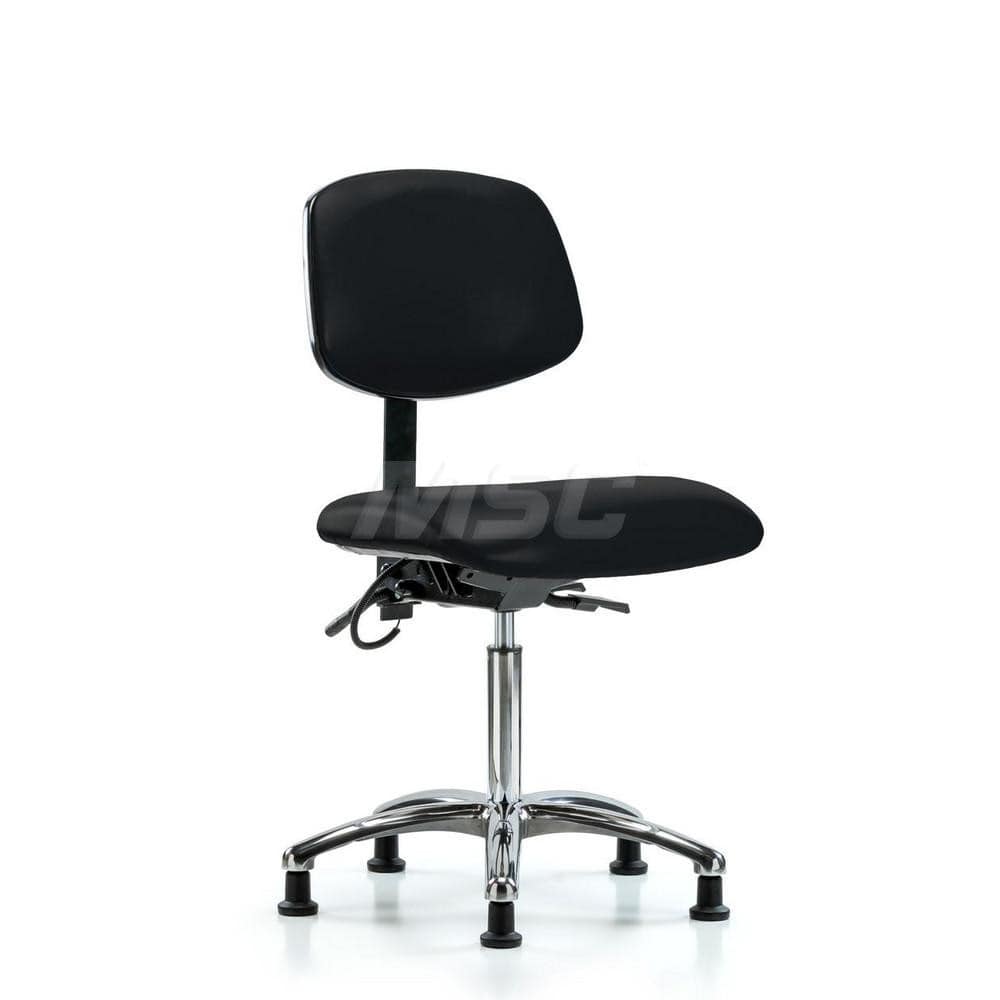 Task Chair: ESD Vinyl, Black