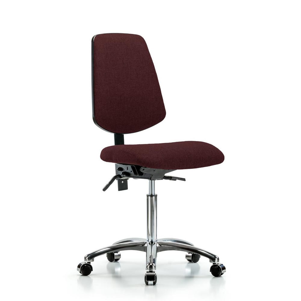 Task Chair: Olefin, Burgundy