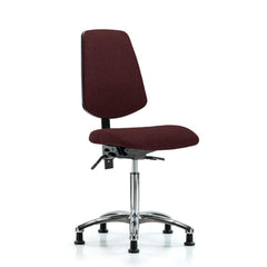 Task Chair: Olefin, Burgundy