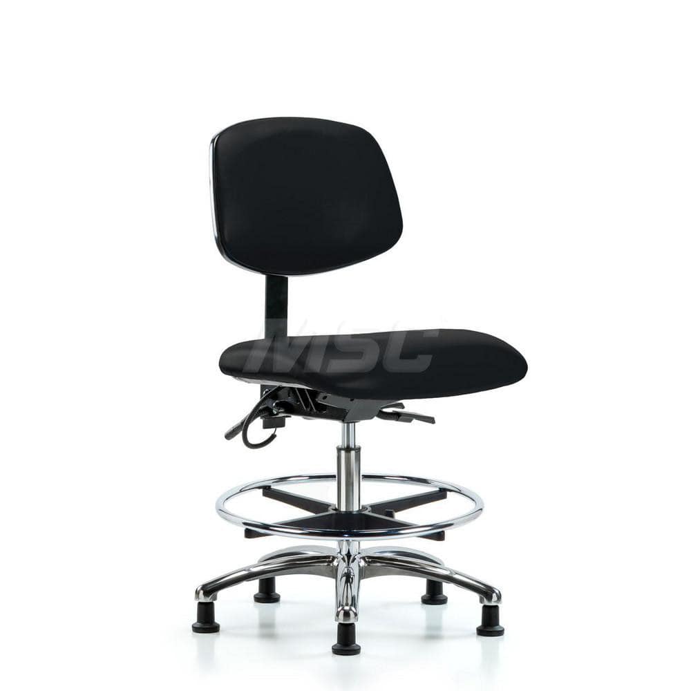 Task Chair: ESD Vinyl, Black